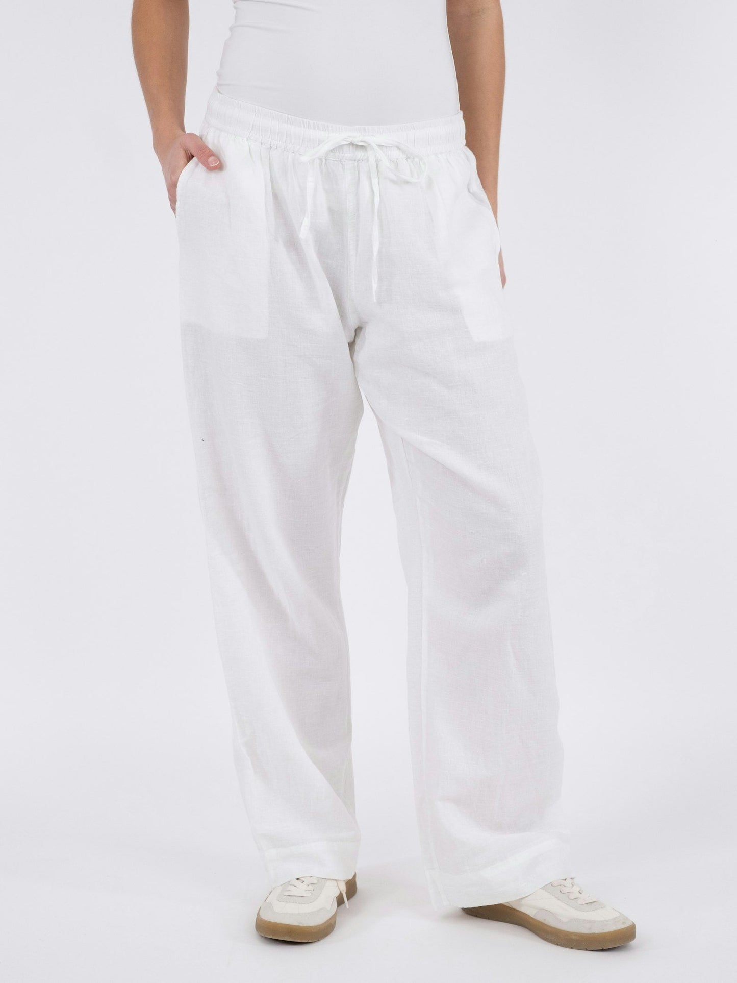 Neo Noir Sonar linen pants