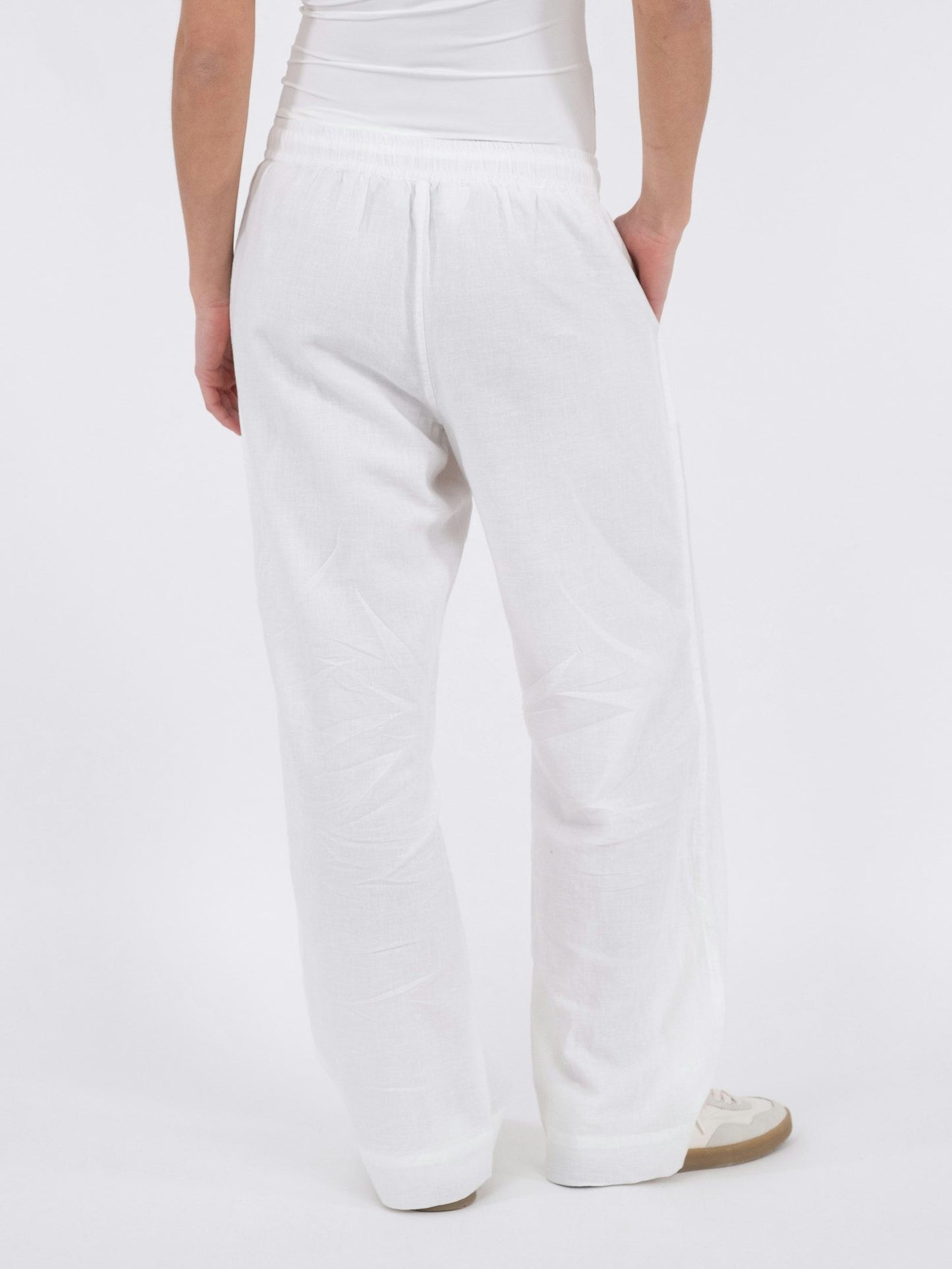 Neo Noir Sonar linen pants