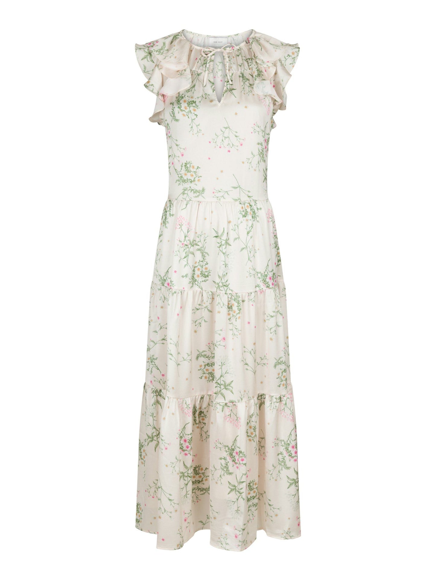 Neo Noir Messina flower field dress