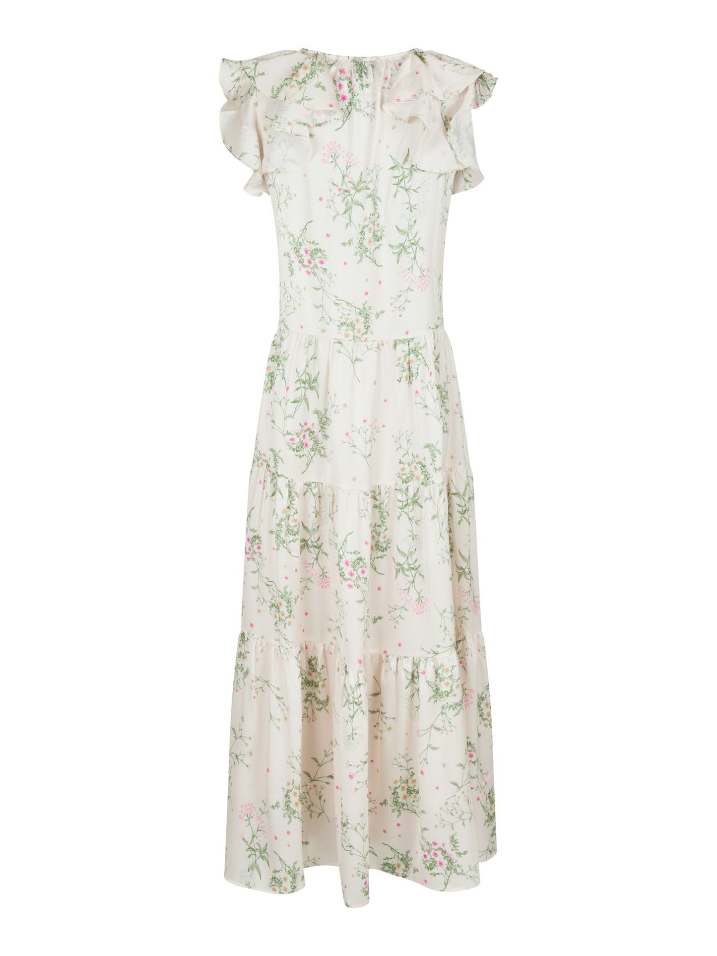 Neo Noir Messina flower field dress